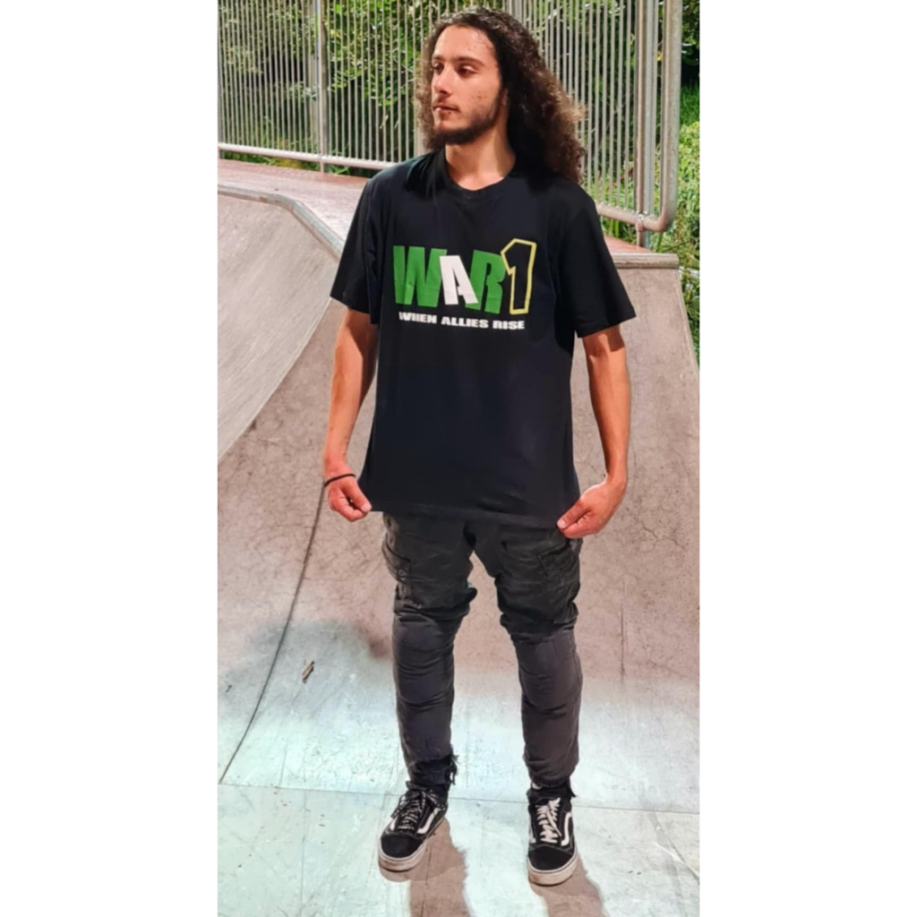 BLACK - WAR1 WHEN ALLIES RISE - TSHIRT