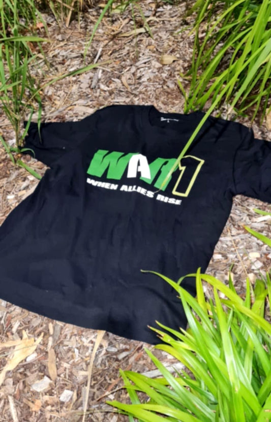 BLACK - WAR1 WHEN ALLIES RISE - TSHIRT